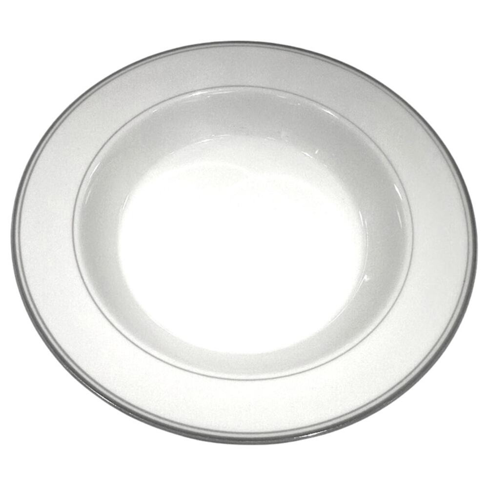 Dansk Concerto Retired Allegro Gray Rimmed Soup/Pasta Bowl 8.75" Japan